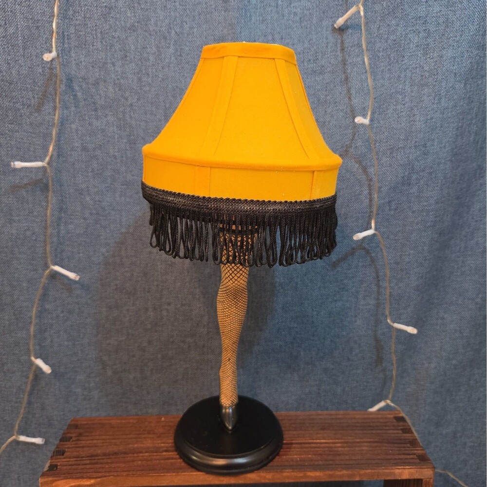 NECA Christmas Story Leg Lamp Tea Light Votive Holder 12" Movie Prop - Picture 2 of 16